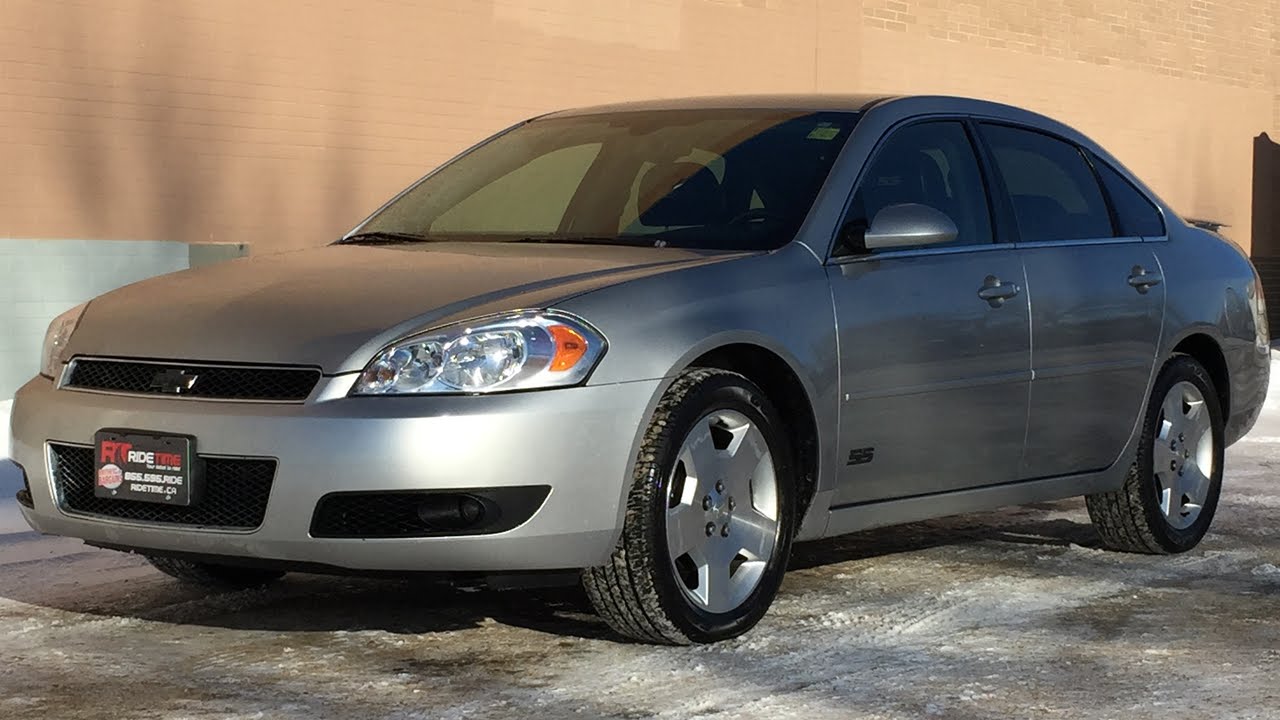 Featured image of post 08 Chevy Impala Ss 5.3