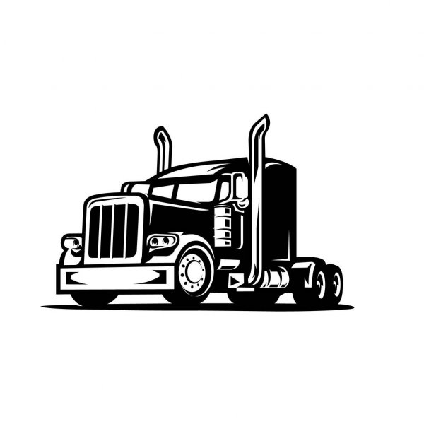 Featured image of post 18 Wheeler Truck Silhouette