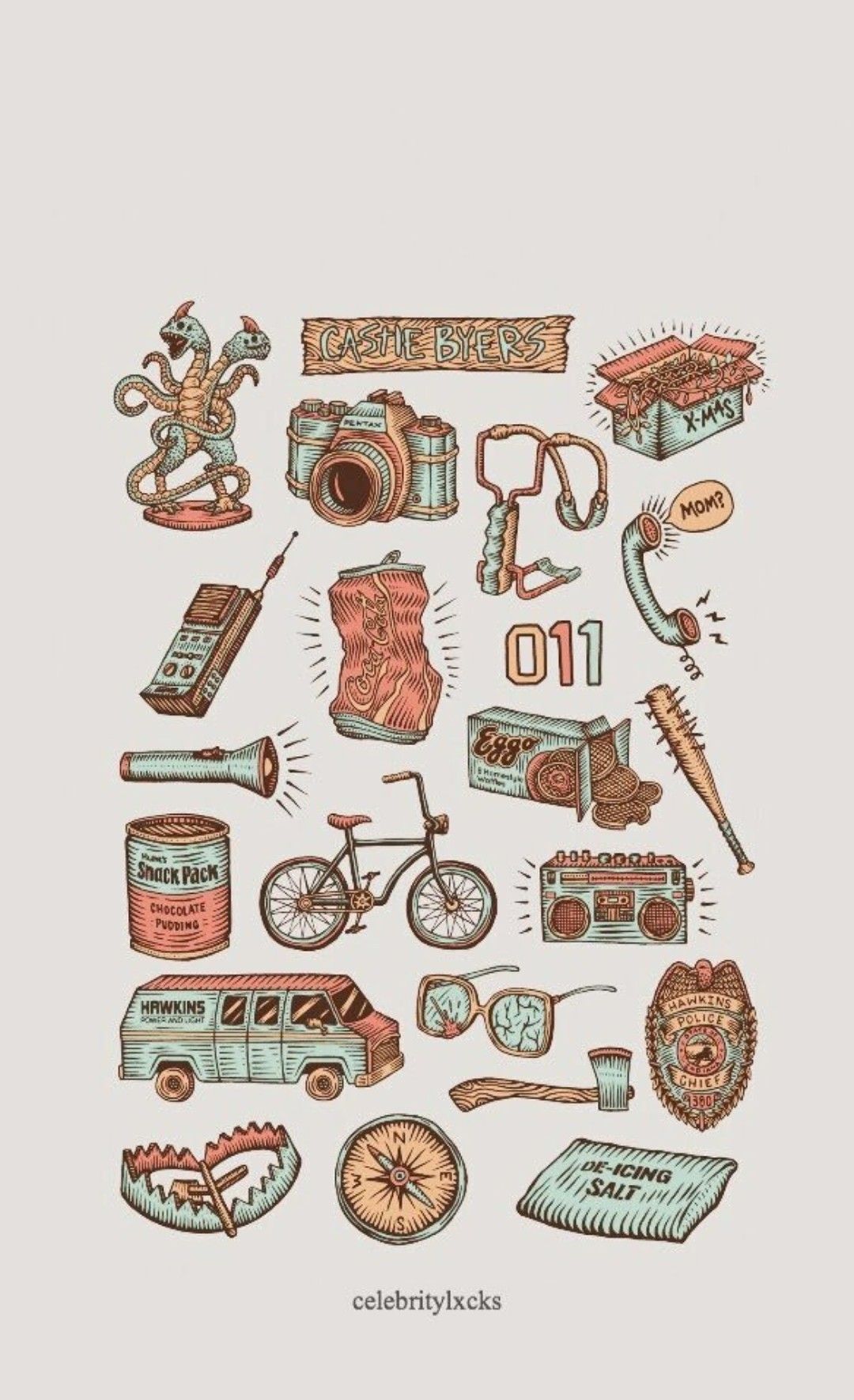 Featured image of post Aesthetic Cute Stranger Things Iphone Wallpaper