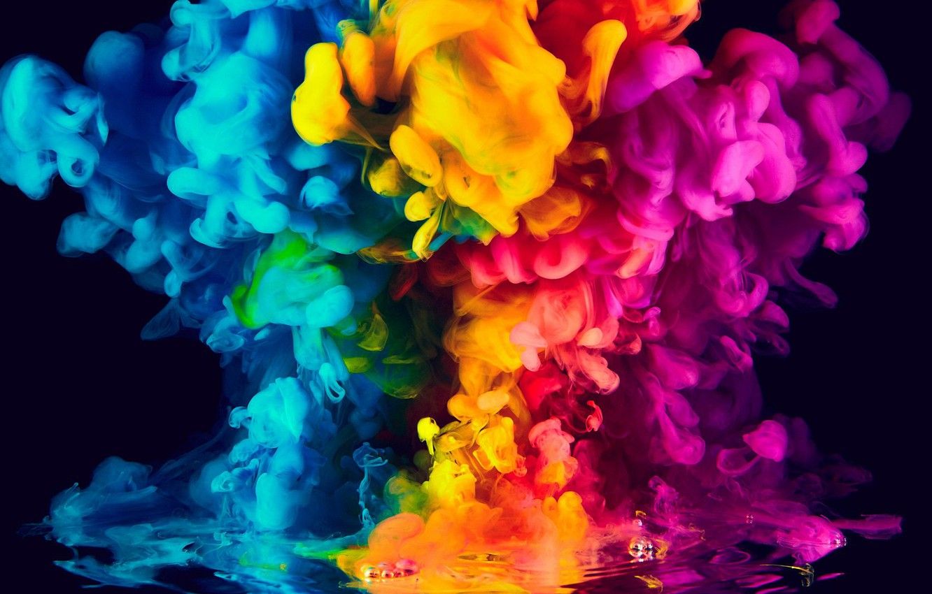 Featured image of post Aesthetic Rainbow Smoke Background