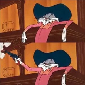 Featured image of post Bugs Bunny Cowboy Meme Template