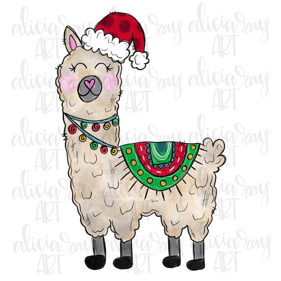 Featured image of post Christmas Llama Drawing