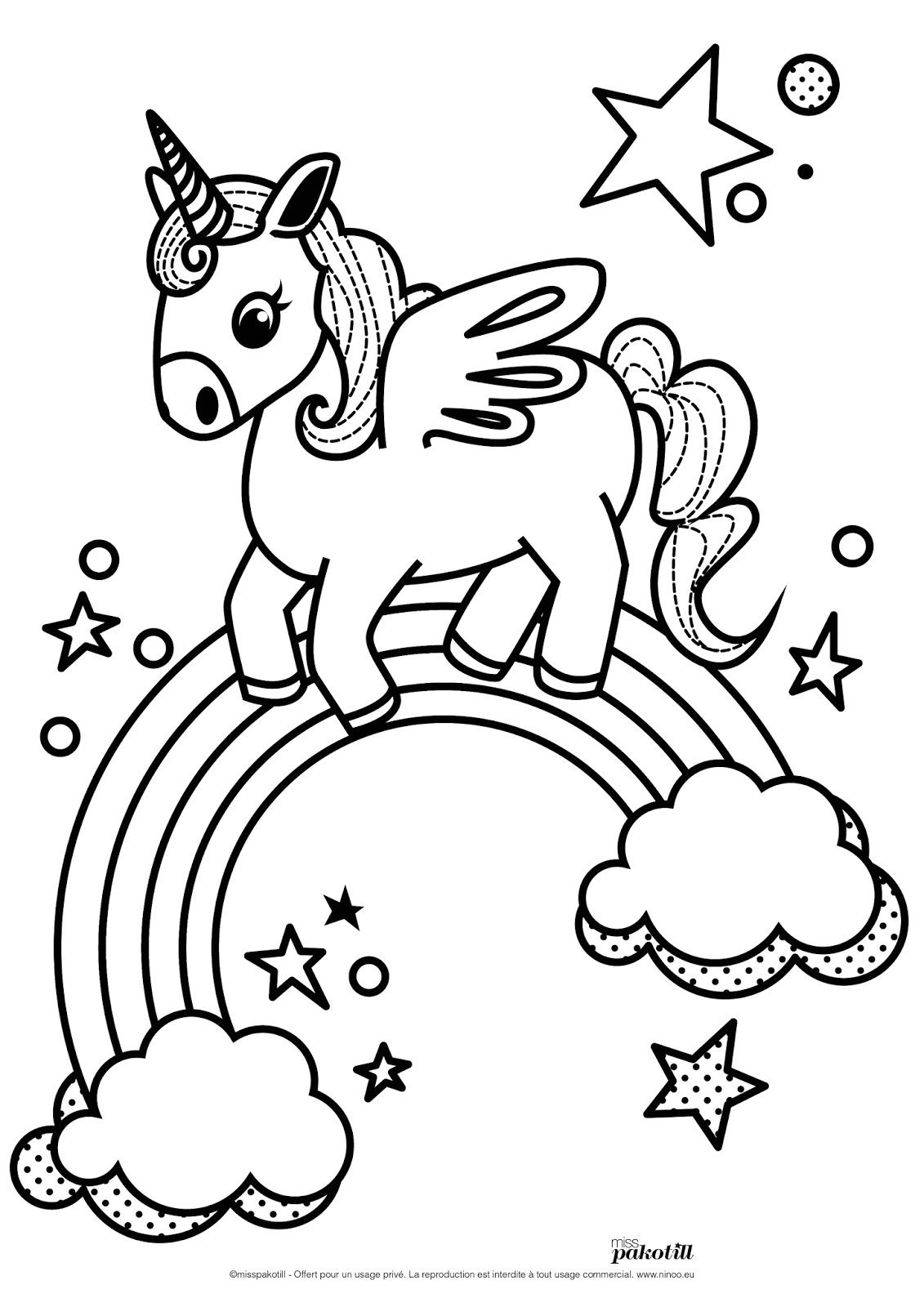 Featured image of post Dessin ? Colorier Licorne