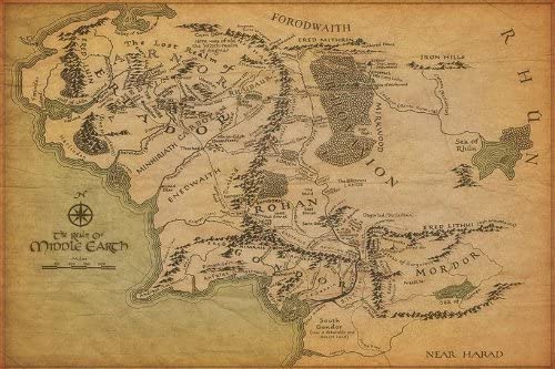 Featured image of post Detailed Map Of Middle Earth Lord Of The Rings