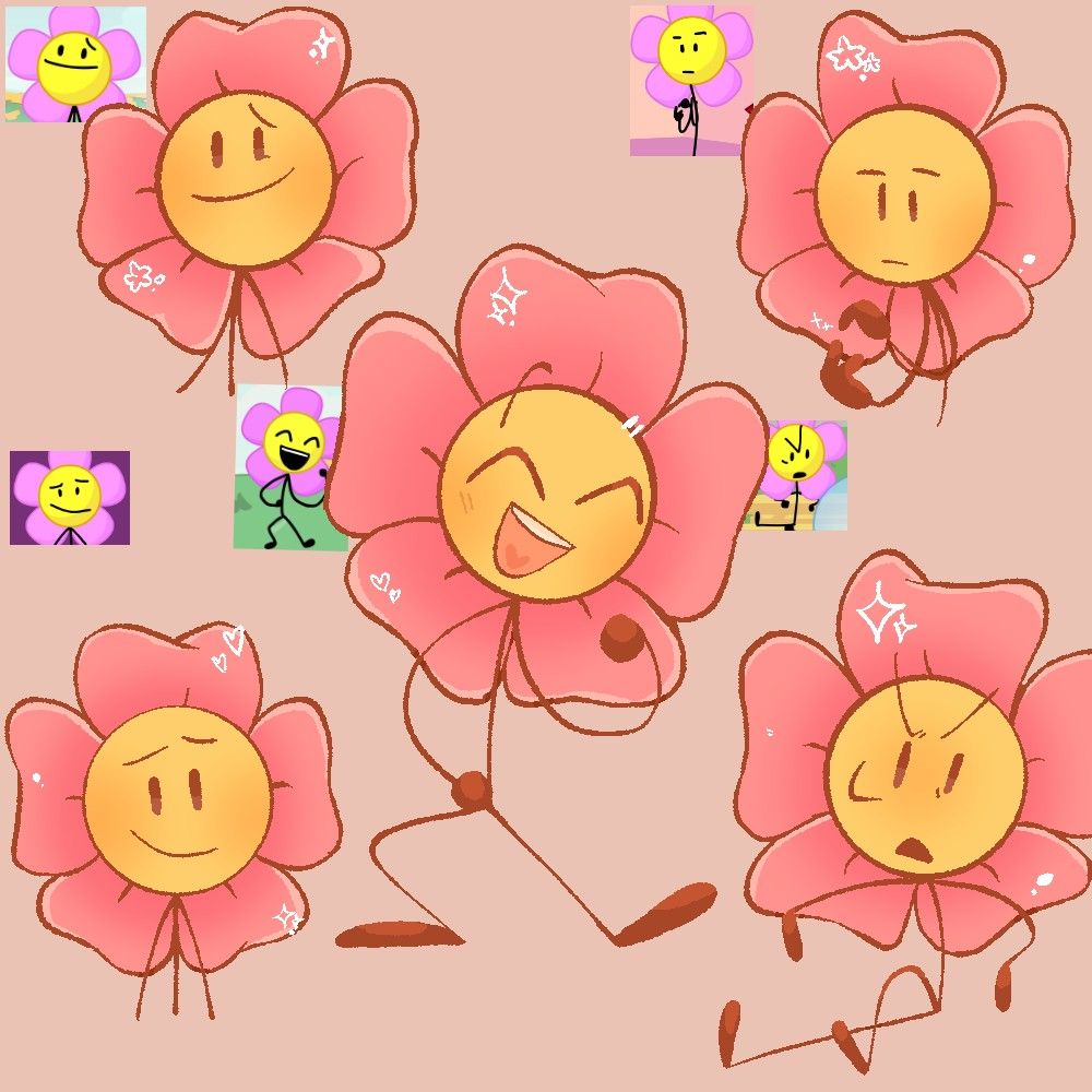 Featured image of post Flower Bfdi Fan Art