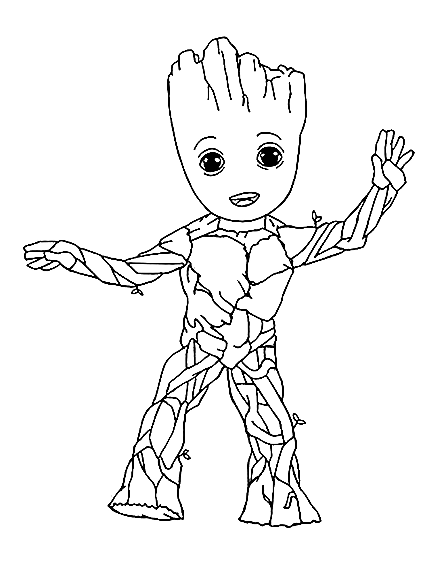 Featured image of post Guardians Of The Galaxy Coloring Pages Groot