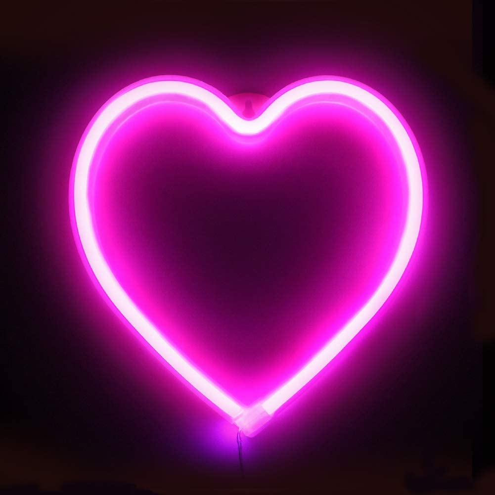 Featured image of post Hot Pink Neon Heart