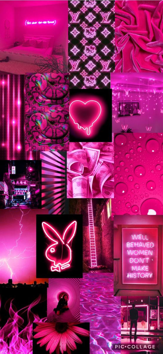 Featured image of post Hot Pink Neon Pink Aesthetic Wallpaper