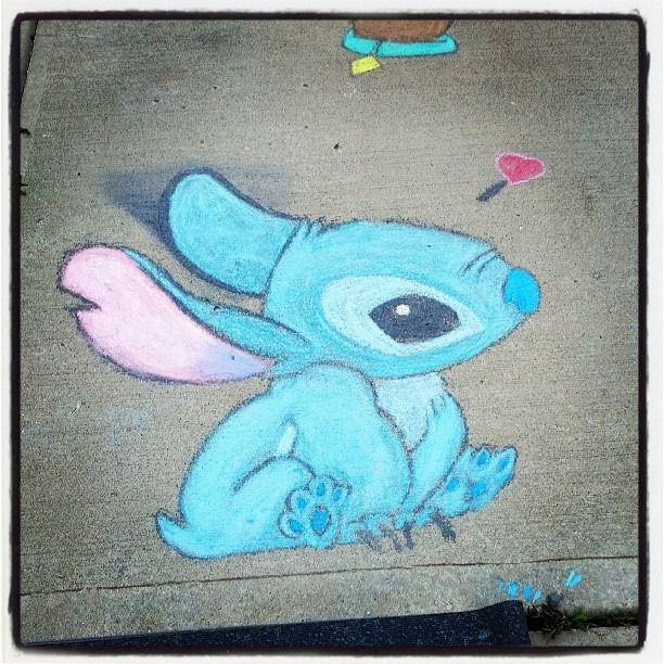 Featured image of post How To Draw Stitch With Chalk