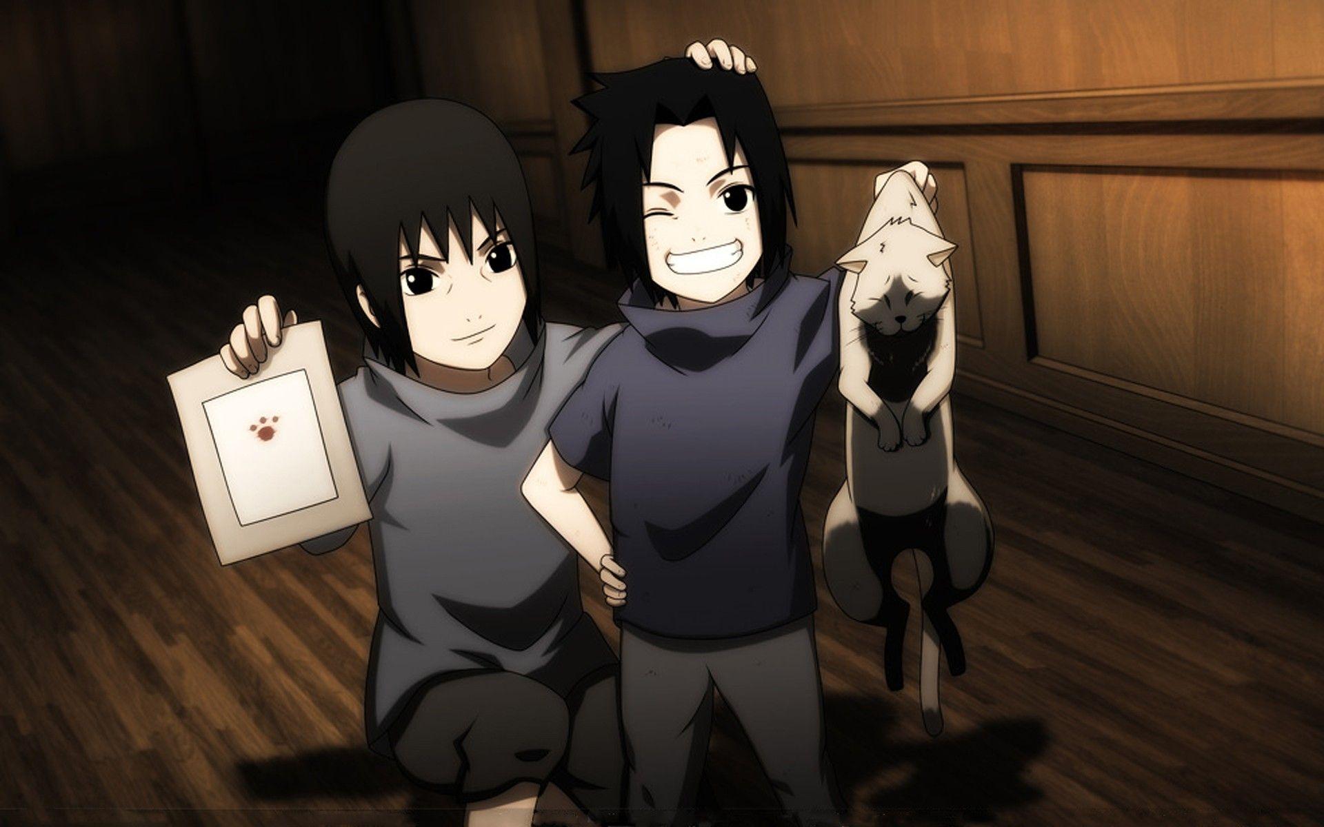 Featured image of post Itachi And Sasuke Kid Wallpaper