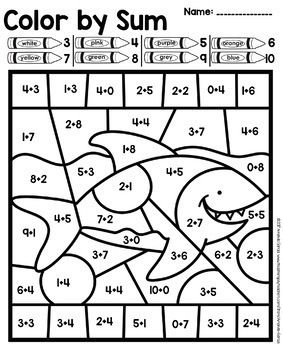 Featured image of post Kindergarten Color By Addition And Subtraction