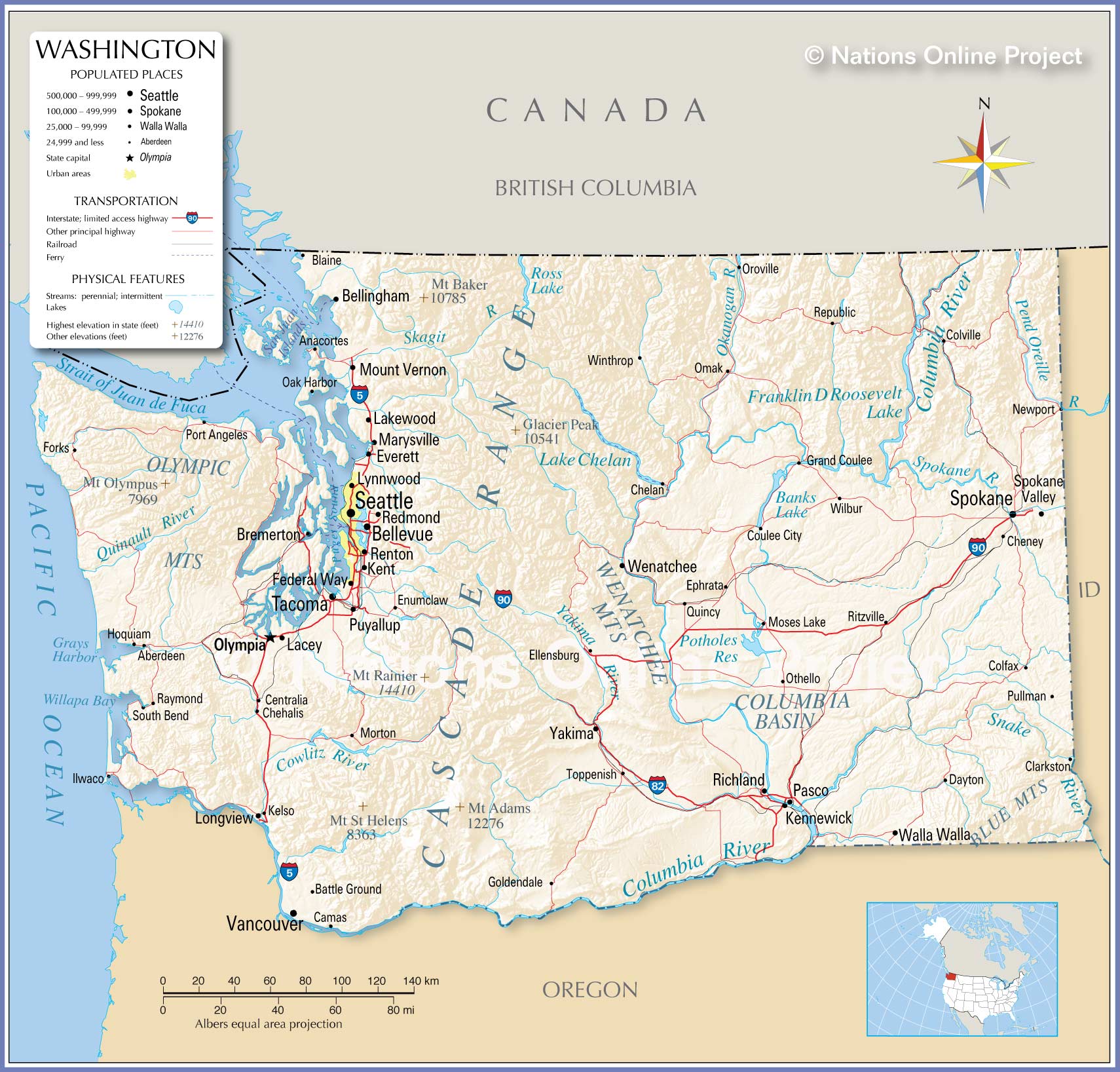 Featured image of post Map Of Washington State Images