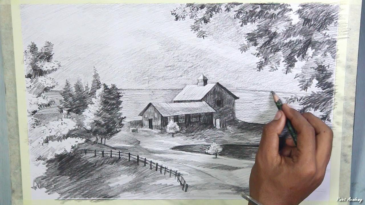 Featured image of post Pencil Drawing Of Beautiful Scenery