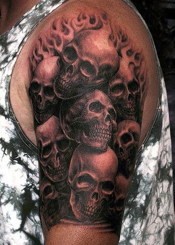 Featured image of post Pile Of Skulls Tattoo Designs