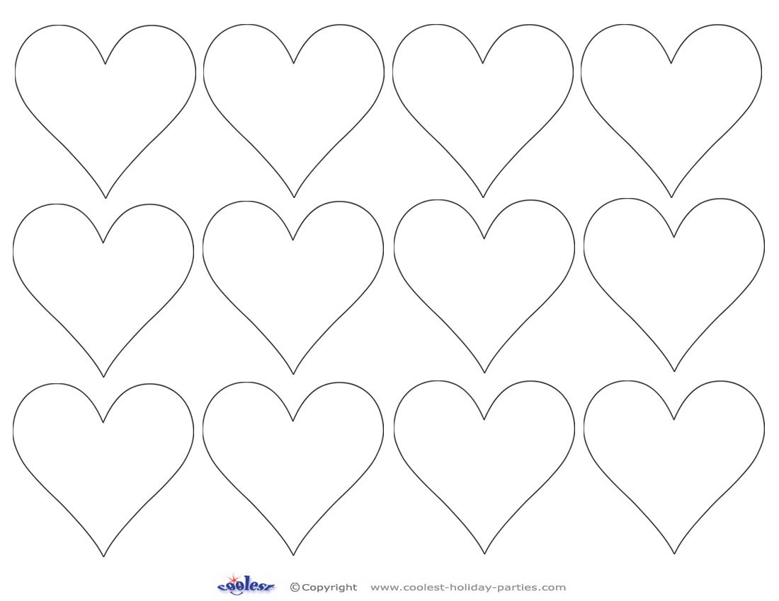 Featured image of post Printable Cutouts Printable Valentines Day Hearts