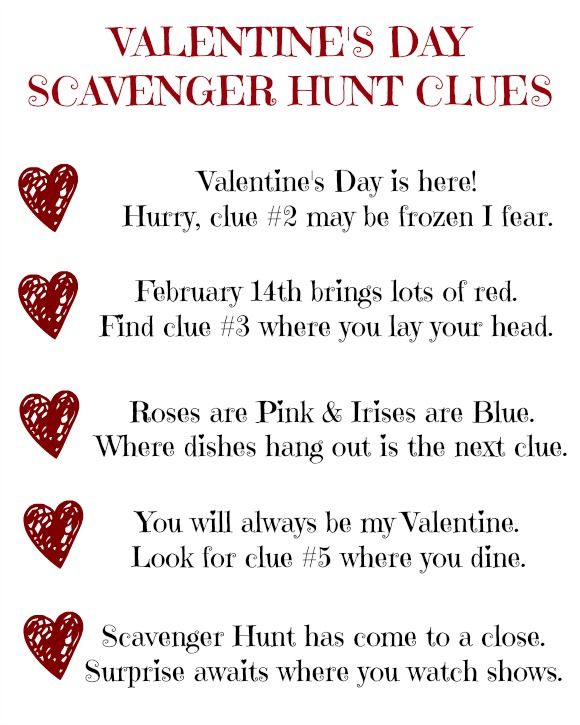 Featured image of post Scavenger Hunt Valentines Day Riddles