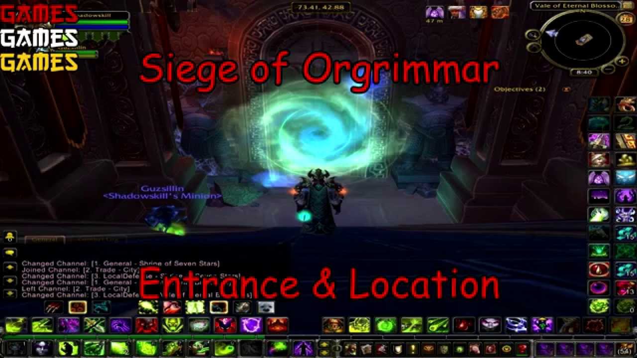 Featured image of post Siege Of Orgrimmar Location