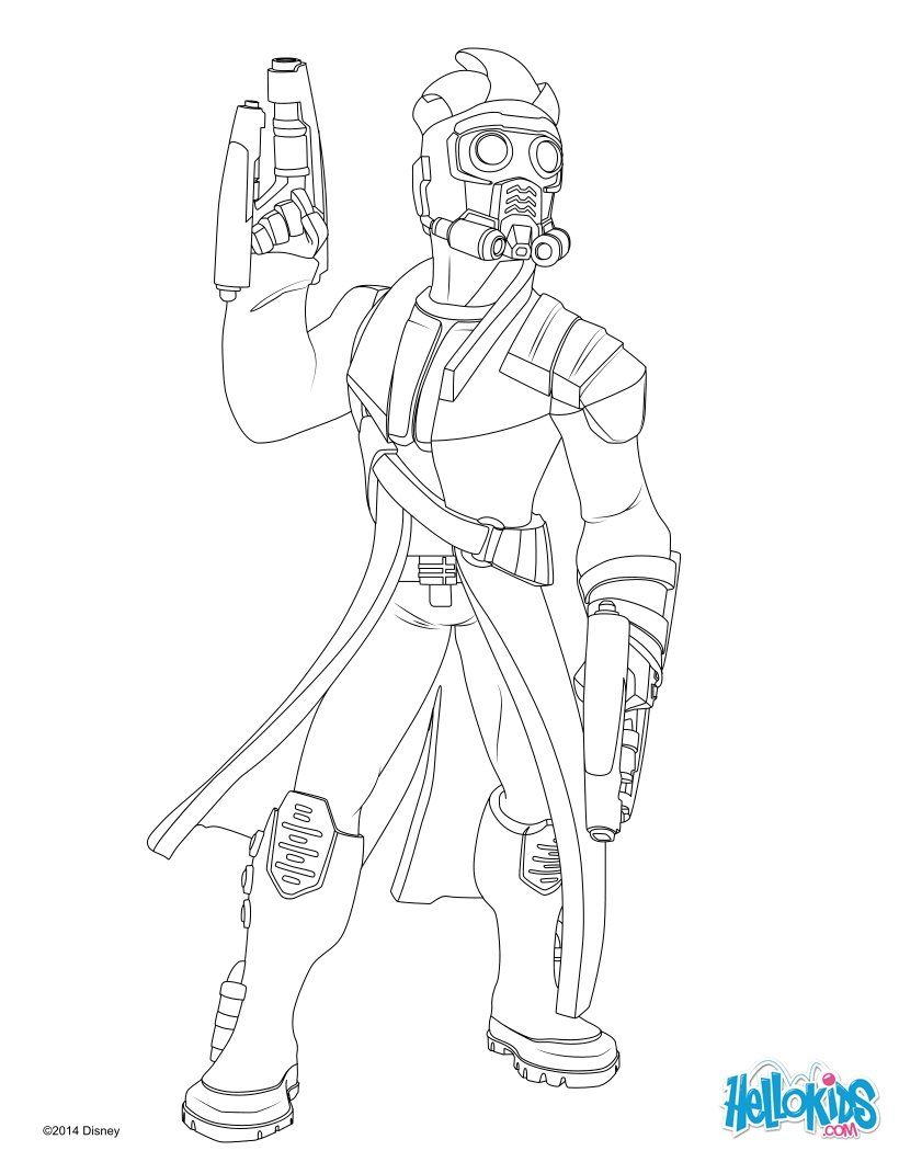 Featured image of post Star Lord Guardians Of The Galaxy Coloring Pages