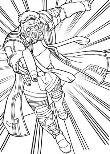 pics Star Lord Guardians Of The Galaxy Coloring Pages star lord coloring pages coloring home