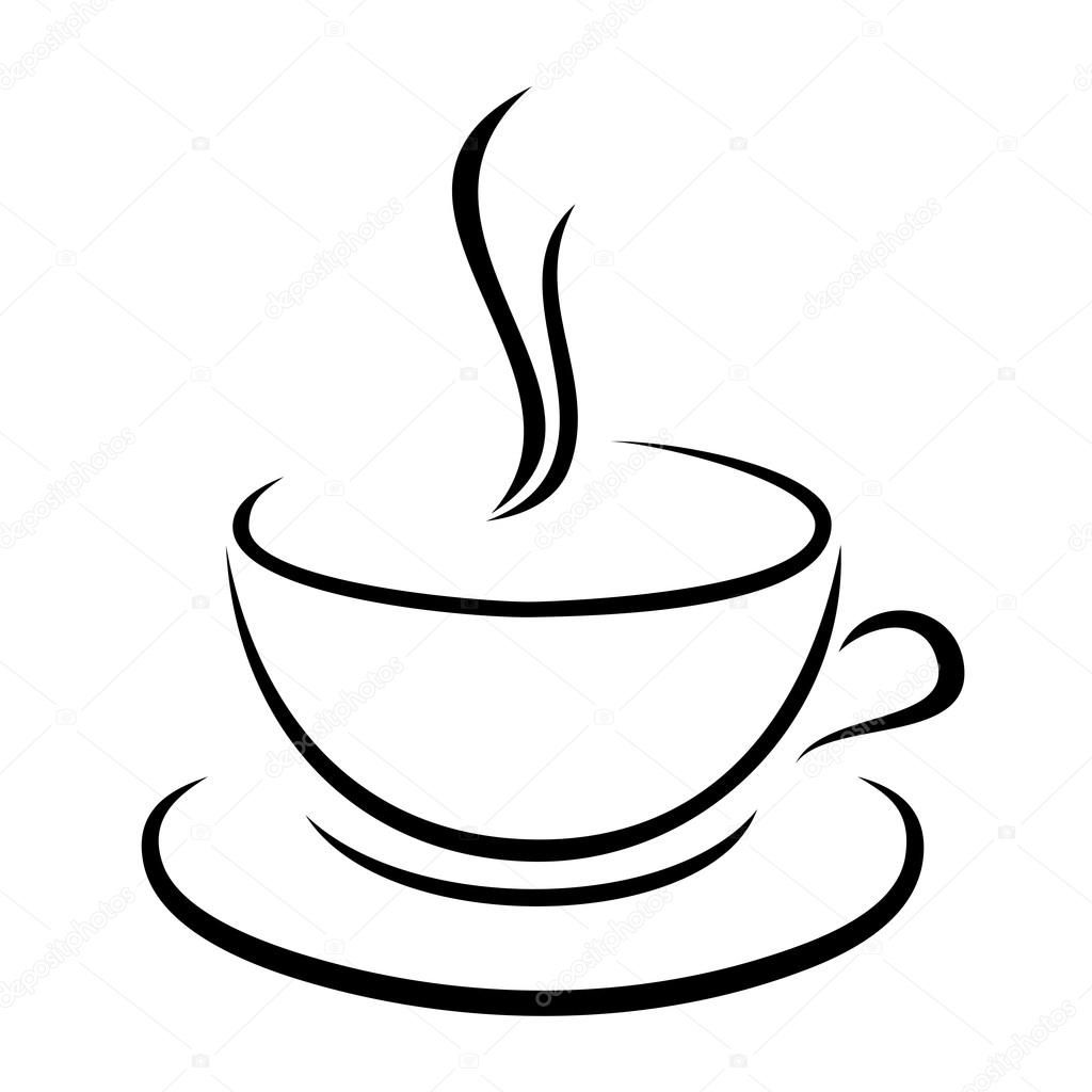 Featured image of post Taza De Cafe Dibujo Blanco Y Negro