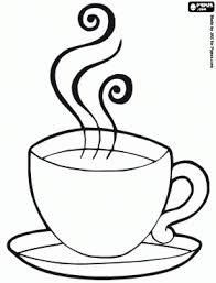 Featured image of post Taza De Cafe Dibujo Para Colorear