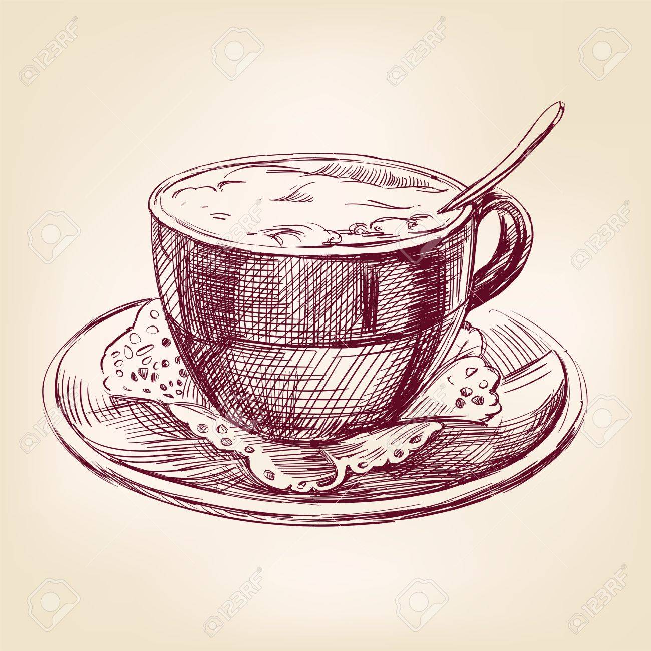 Featured image of post Taza De Cafe Dibujo Realista