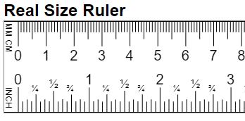 Featured image of post True To Size Ruler