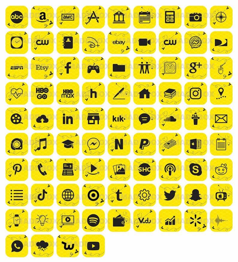 Featured image of post Yellow App Icons